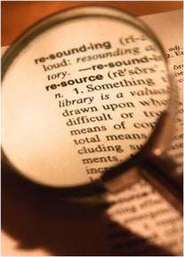 Picture of definition of resource