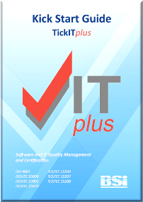 A picture of the Kick Start Guide front cover taking you to the BSI shop
