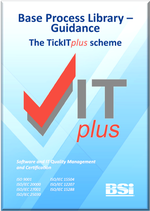 Picture of TickITplus Base Process Library Guidance front page